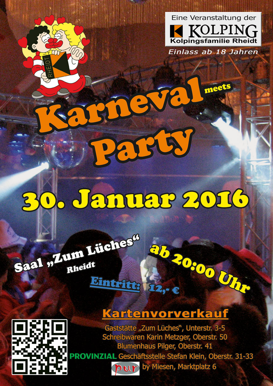 karnevalmeetsparty2016 flyer